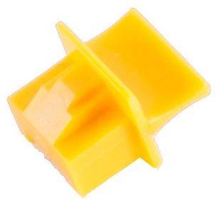 „Gelbe Kunststoffspielzeugfelge