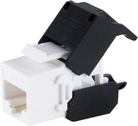 S/CONN maximum connectivity Netzwerk Adapter-Keystone cat.6 UTP, werkzeuglos (08-10037)