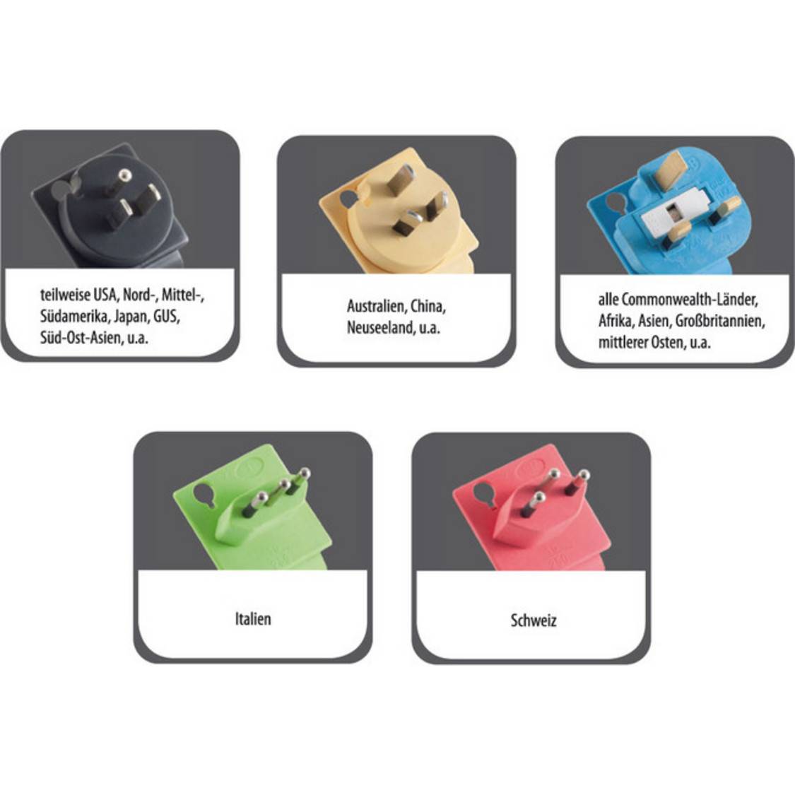 Reisestecker mit 2x USB