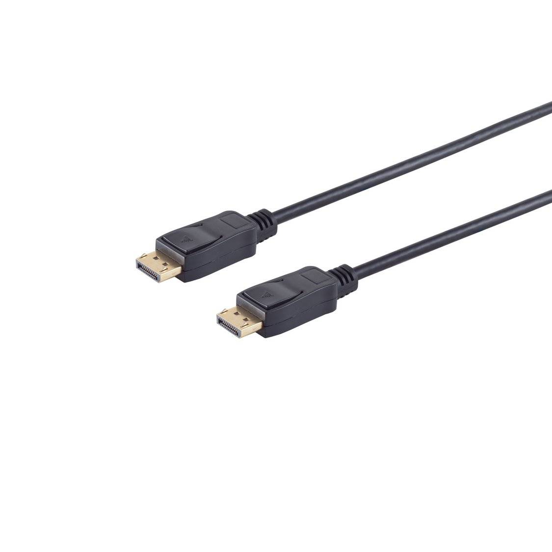 Displayportkabel 1.2, UHD 4K2K, schwarz, 1m