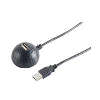 SHIVERPEAKS - S-Conn 13-50017, 1,5 m, USB A, USB A, USB 2.0, Schwarz