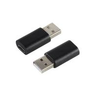 SHIVERPEAKS - S-Conn 14-05018, USB 2.0 A, USB 3.1 C, Schwarz