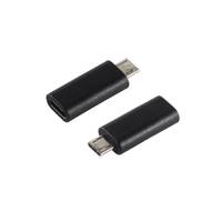 SHIVERPEAKS - S-Conn 14-05019, USB 2.0 MicroB, USB 3.1 C, Schwarz