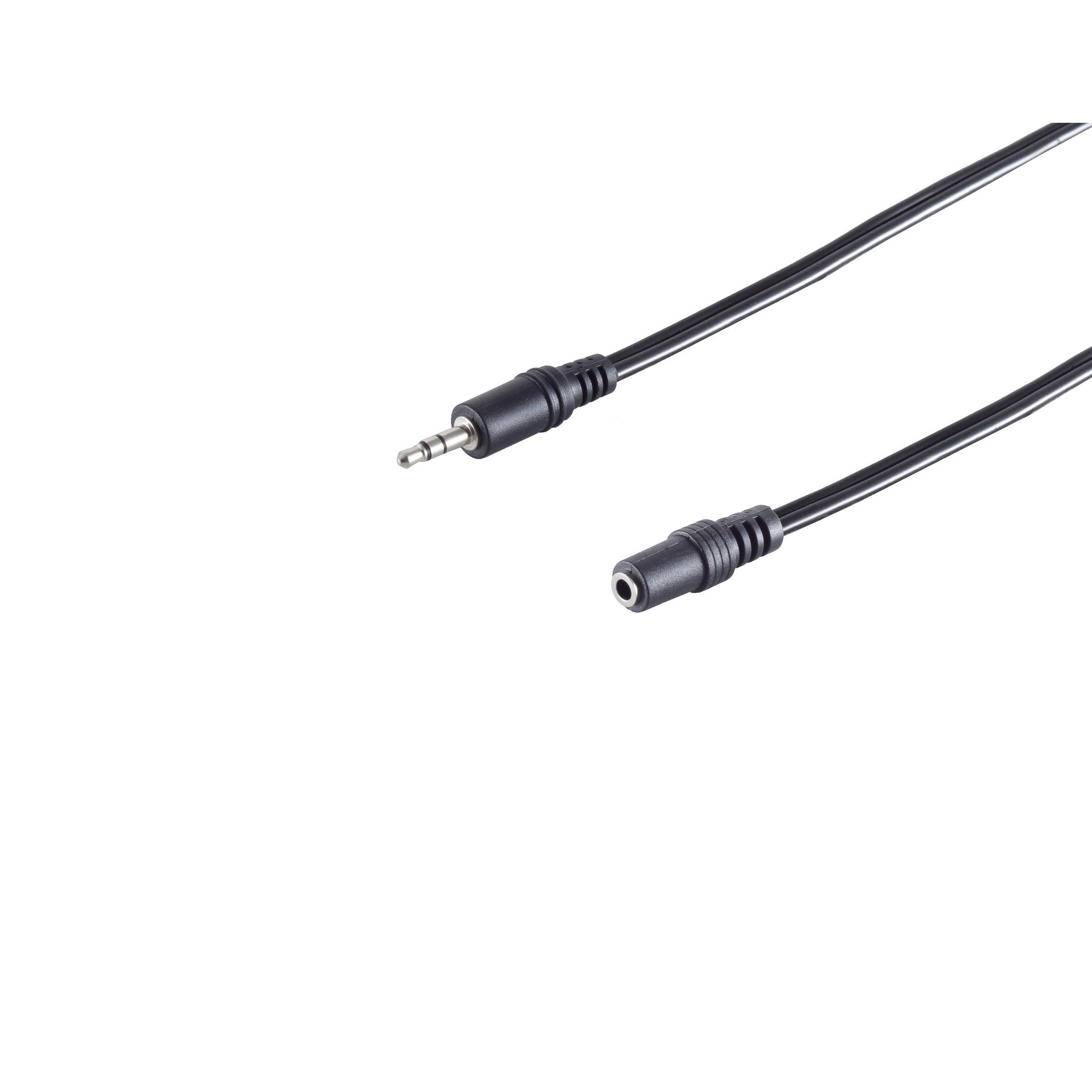 Klinkenstecker 3,5mm / Klinkenbuchse 3,5mm , 1,5m