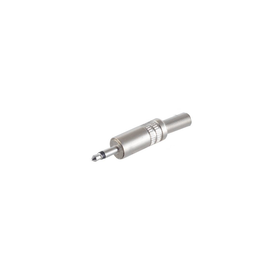 Klinke 3,5 mm Stecker, Mono, Metall, Lötanschluss