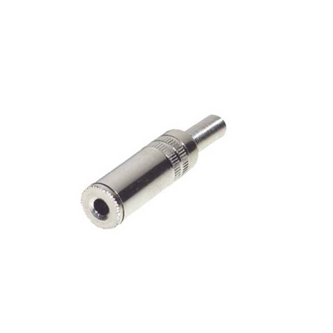 Klinke 3,5 mm Kupplung, Mono, Metall, Lötanschluss