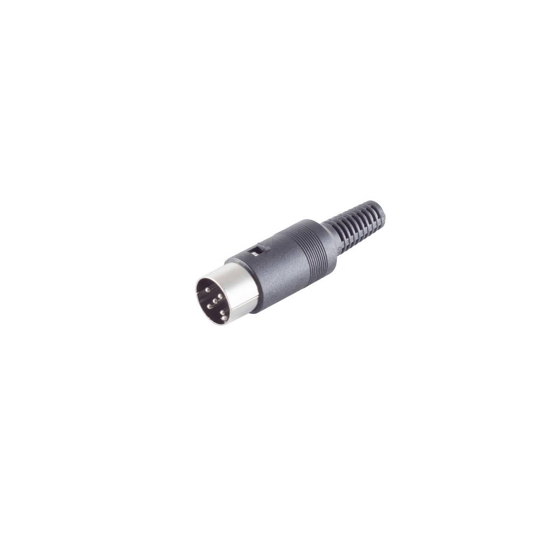 DIN 5-polig Stecker, Lötanschluss