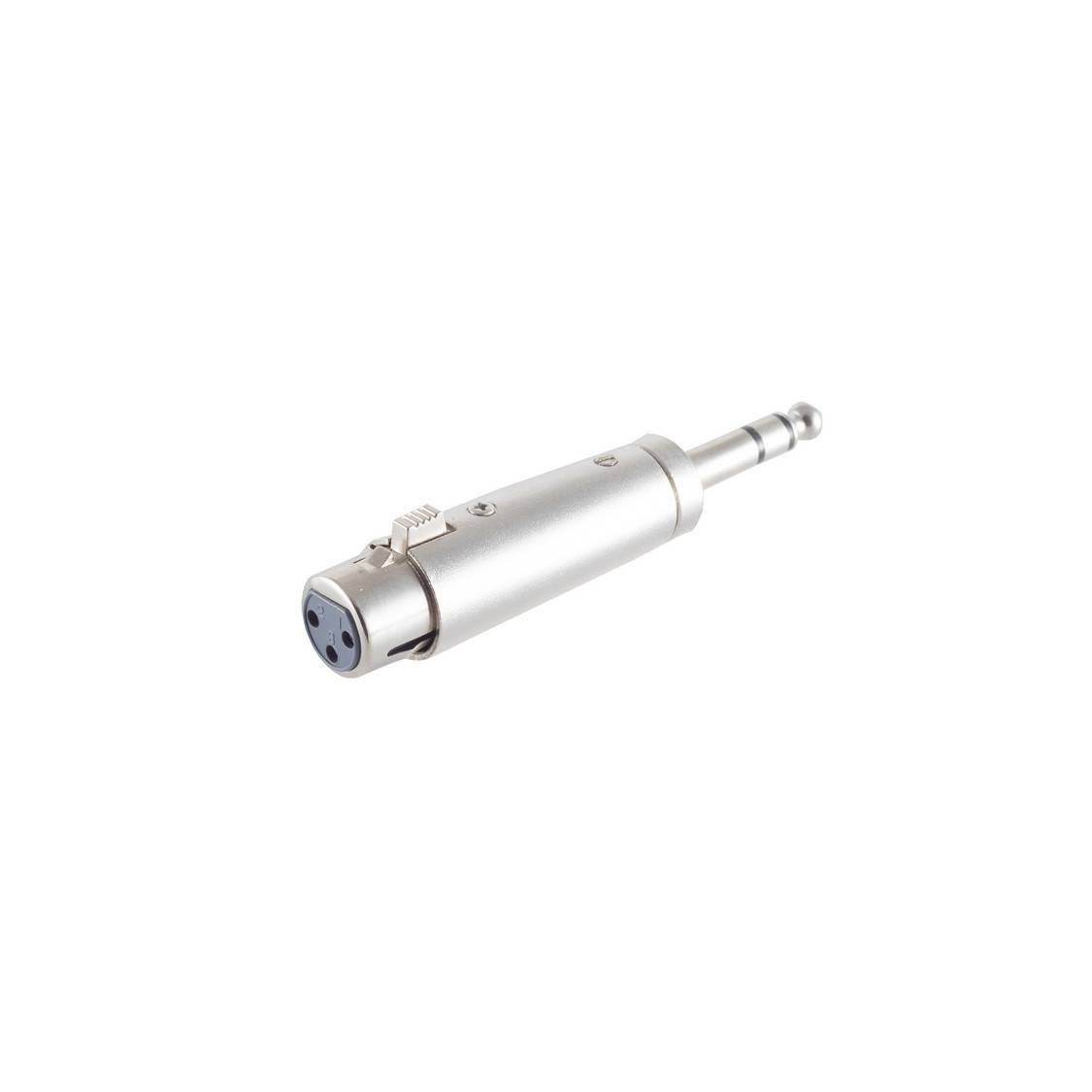 XLR-Kupplung / Klinkenstecker 6,3 mm, Stereo