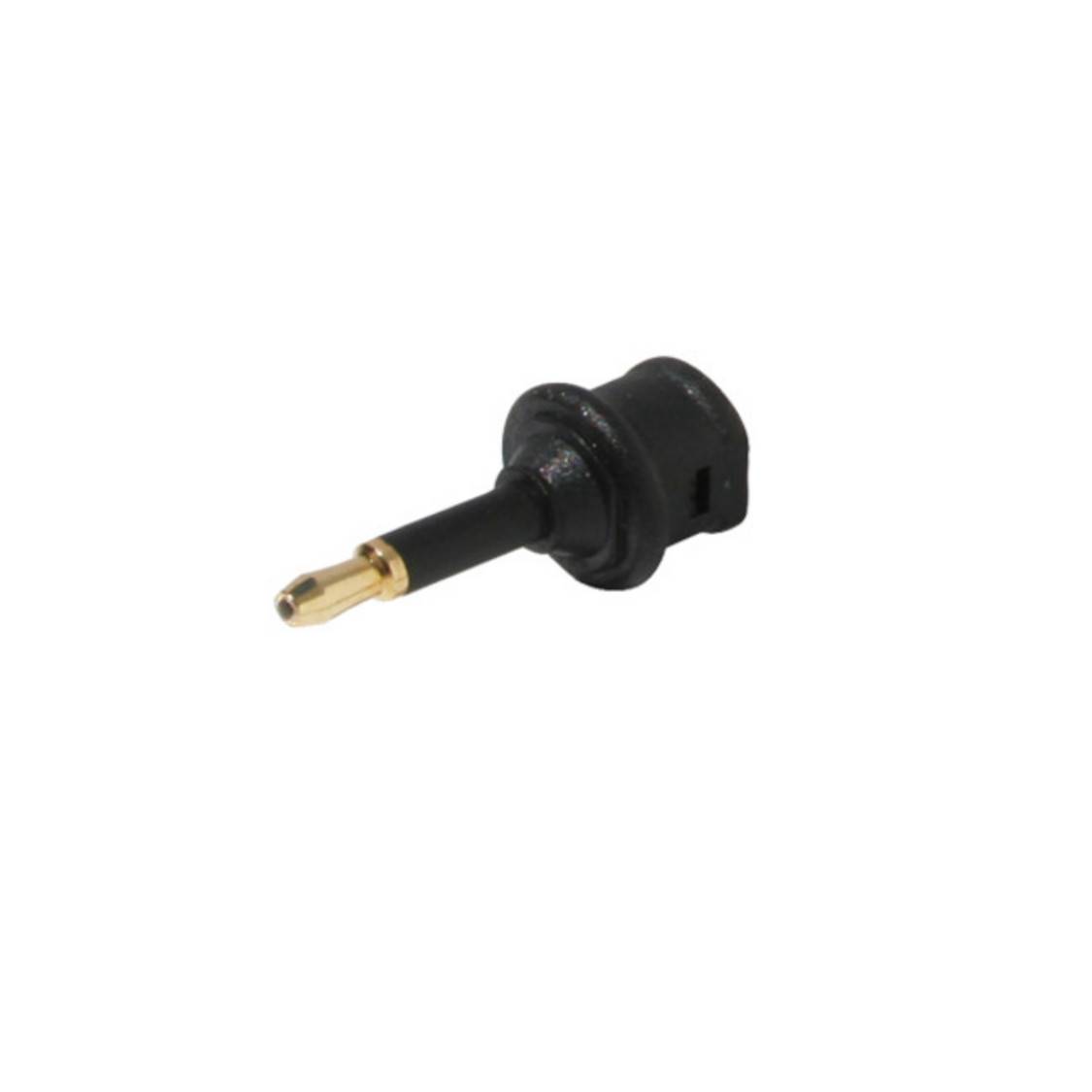 Toslink Buchse auf Mini-Toslink Stecker Adapter, vergoldet