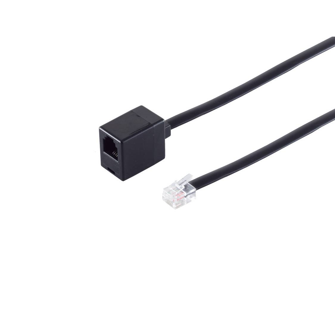 Western-Stecker 6/6 / Western-Kupplung 6/6 15m