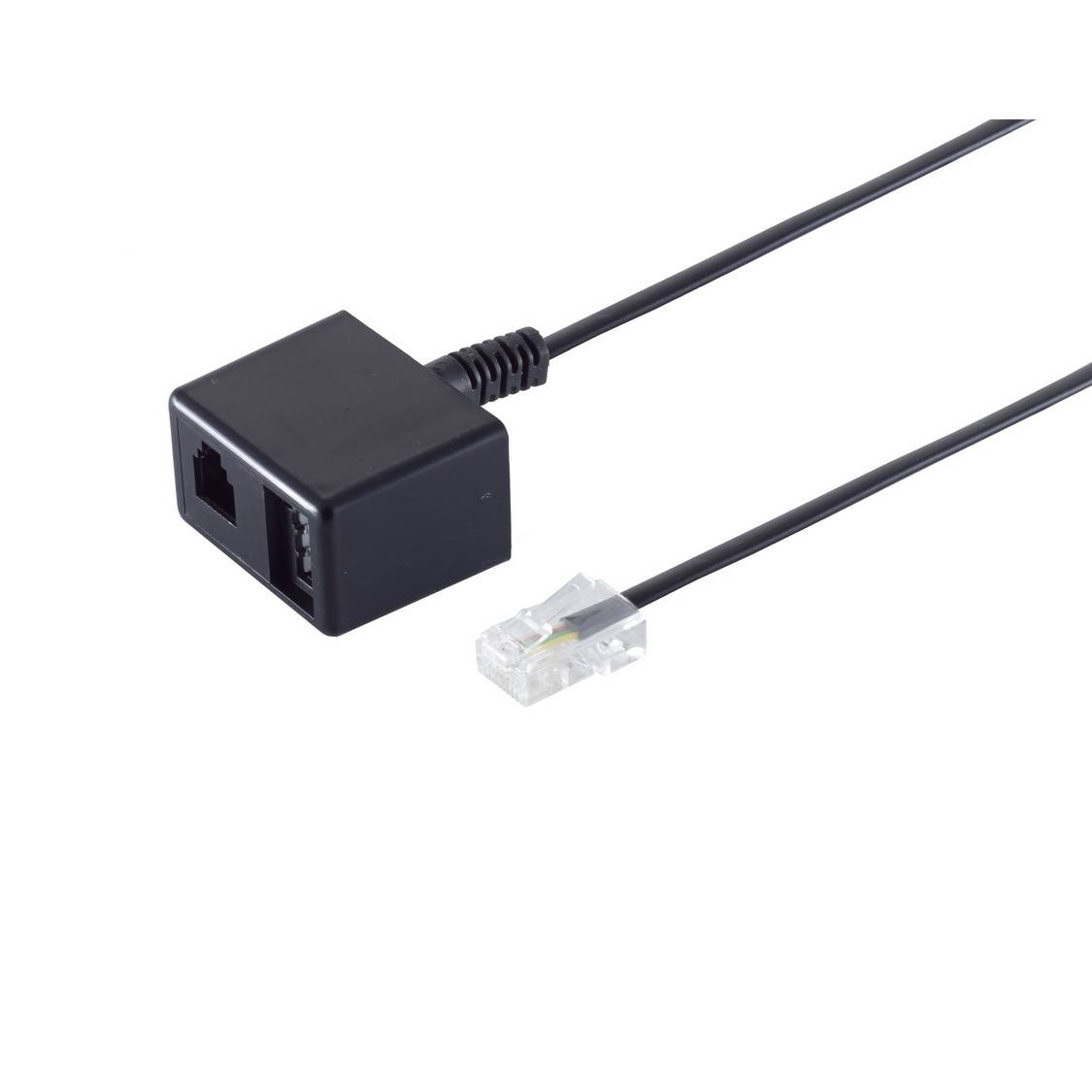 Western-St 8/4/TAE N-Buchse+ Buchse 6/4 0,10m