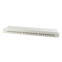SHIVERPEAKS - S-Conn 75078, RJ-45, Cat6a, Grau, Rackeinbau, 19U, 482 mm