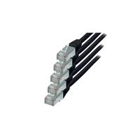 SHIVERPEAKS - cat.6 S/FTP 1 m 1m Cat6 S-STP Schwarz Netzwerkkabel - Kabel - Netzwerk