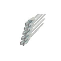 ShiverPeaks Patchkabel S/FTP Cat.6 weiß 0.5m VE5 - Kabel - Netzwerk - SFTP - 0,5