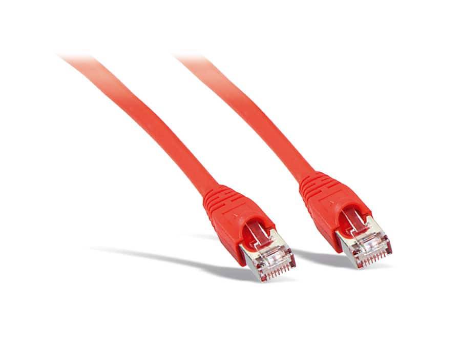 S-IMPULS CAT.6 Patchkabel, 10 m, rot, S-FTP, PIMF