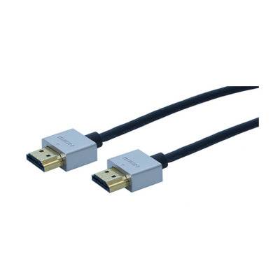 ShiverPeaks 77472-36-MHQ - 2 m - HDMI Typ A (Standard) - HDMI Typ A (Standard) - 3840 x 2160 Pixel - 3D - Blau