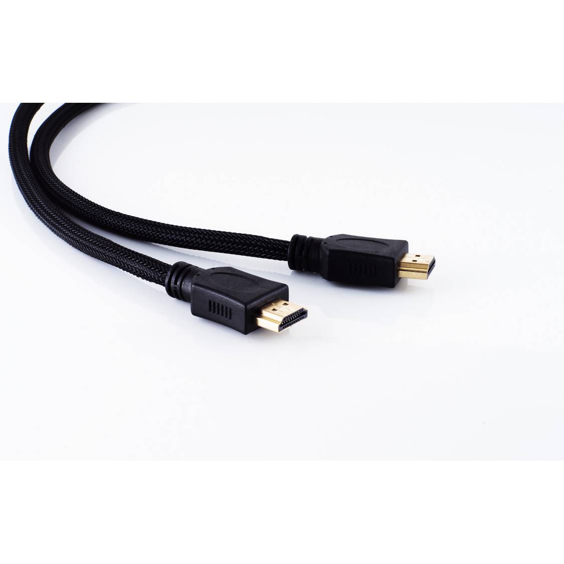 HDMI A-St./HDMI A-St. verg HEAC sw Nylon Mantel 5m