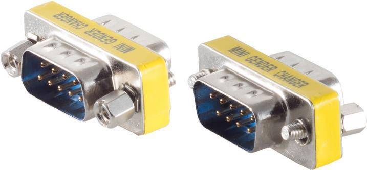 S/CONN maximum connectivity Gender Changer, 2 x 9-pol