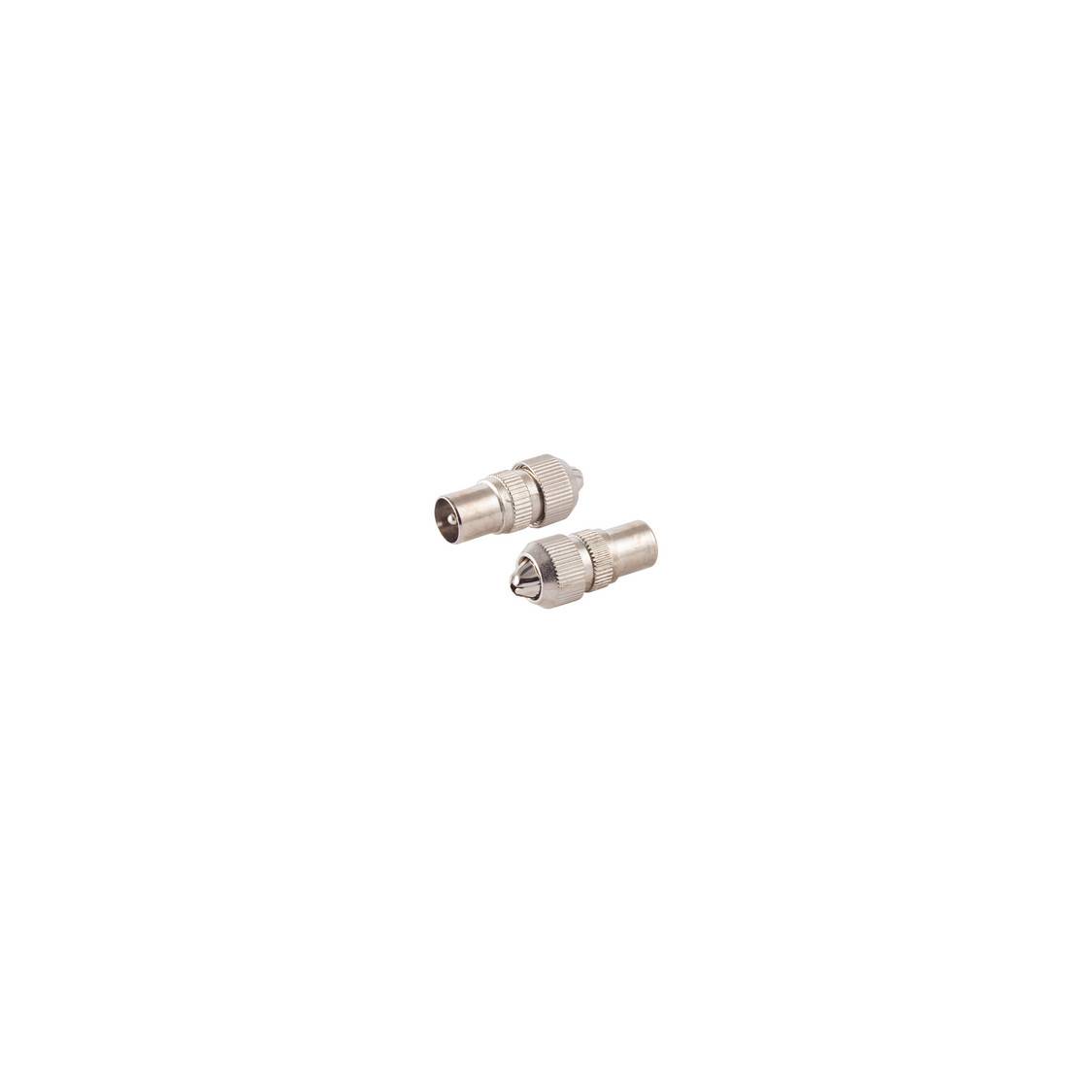 Koaxialstecker, CE, Metall