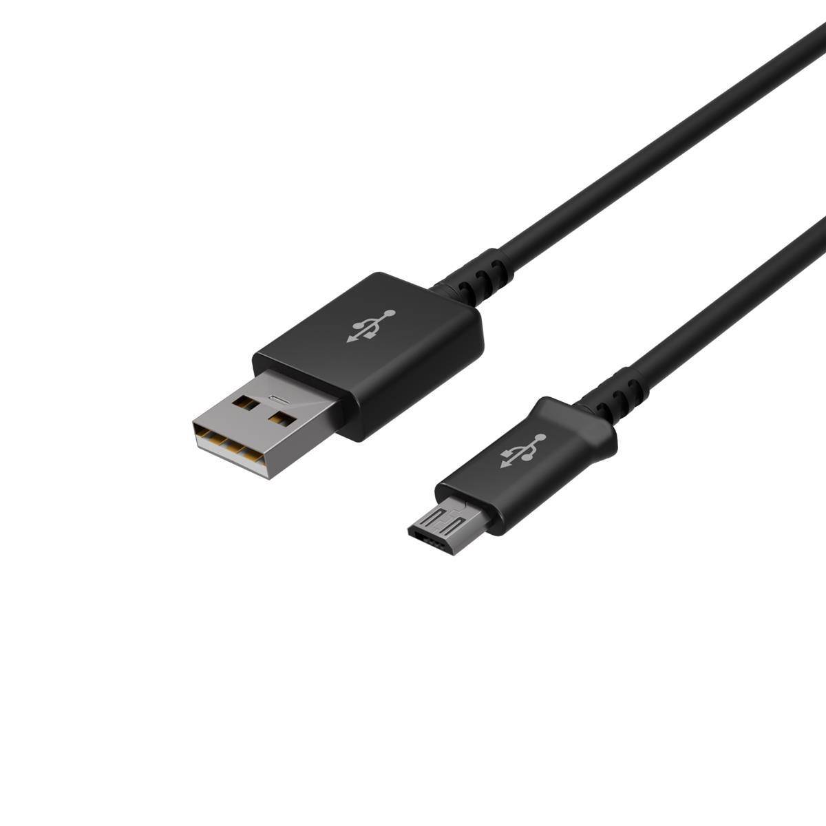 USB-Ladekabel, A auf USB-micro B Stecker 1m