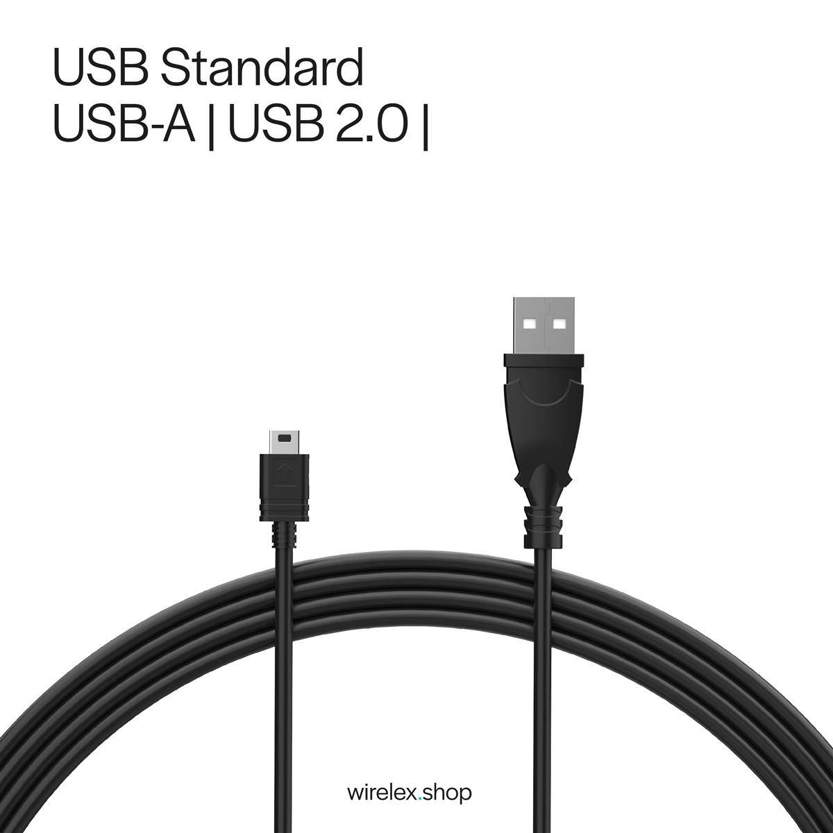 USB 2.0 A Stecker auf Mini USB 2.0-8 pin St. 1,5m
