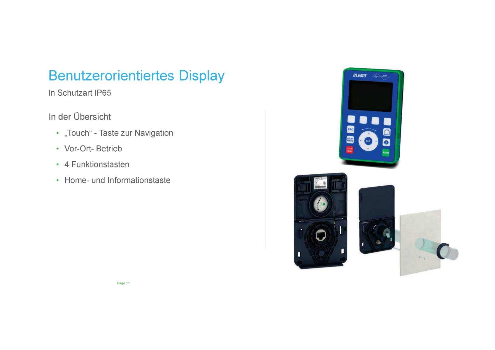 Blemo Frequenzumrichter ER41-0.75/4G