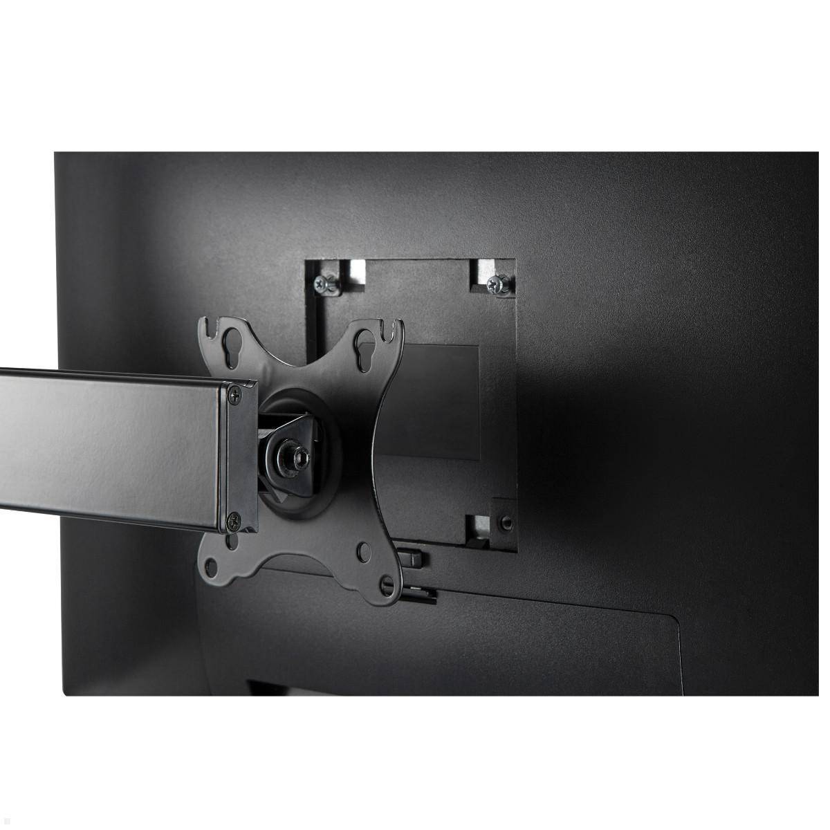 MonLines MTH013 Monitorständer für zwei Monitore bis 27Zoll, höhenverstellbar