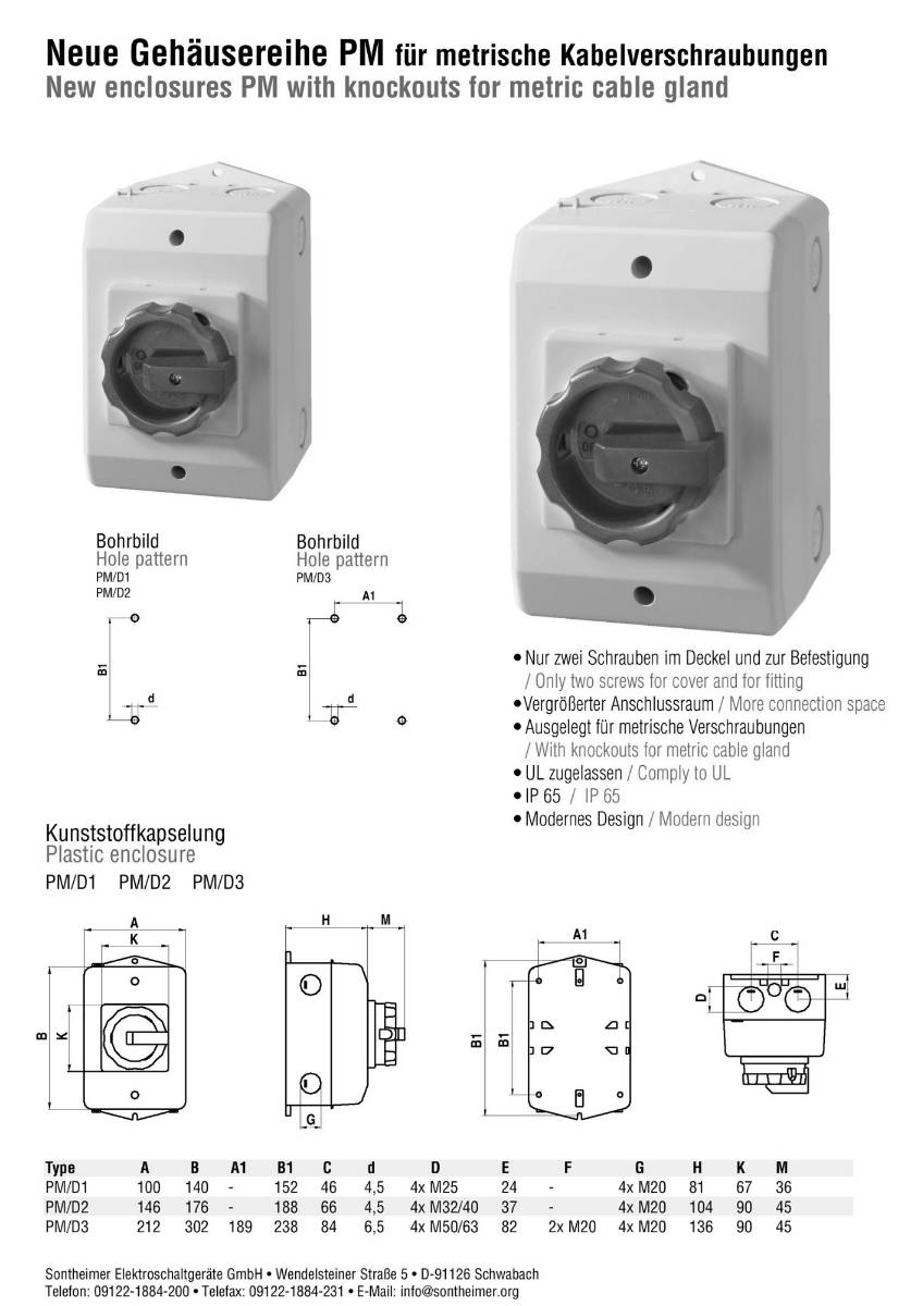 Reparaturschalter 7,5 kW