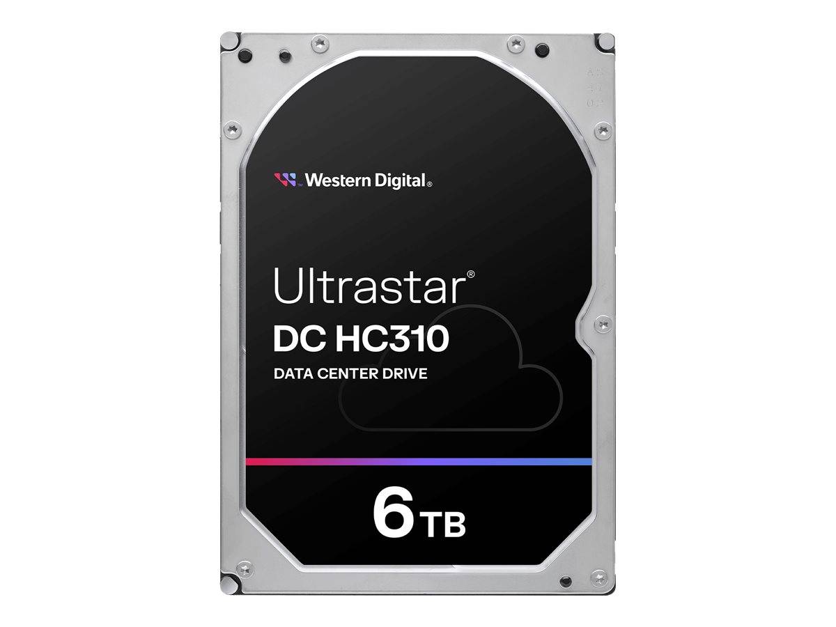 WD Ultrastar DC HC310 HUS726T6TAL5201 - Festplatte - verschlüsselt - 6 TB - intern - 3.5"" (8.9 cm)