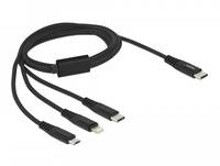 Delock - Kabel nur zum Laden - 24 pin USB-C zu Micro-USB Typ B, Lightning, 24 pin USB-C