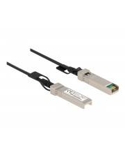 Delock Direktanschlusskabel - SFP+ (M) zu SFP+ (M) - 1 m - 4 mm - twinaxial - SF