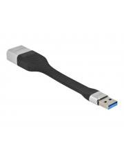 Delock Netzwerkadapter - USB 3.2 Gen 1 - Gigabit Ethernet - Schwarz - Silber