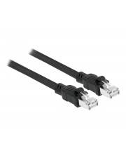 Delock Netzwerkkabel RJ45 Cat.6A F/UTP mit innerem Metallmantel 2 m Netzwerk CAT 6a UTP 2 m