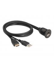 Delock HDMI / USB Verlängerungskabel - USB, HDMI männlich zu USB, HDMI weiblich