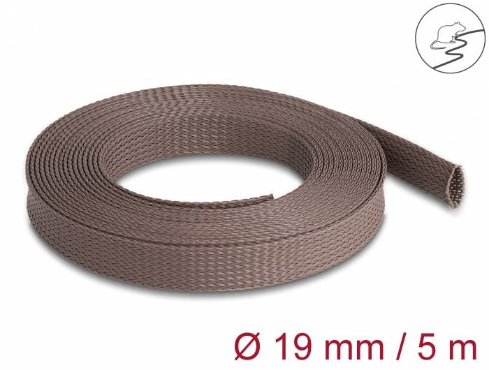 Delock Kabelmanagement-Tülle - 19 mm, braided, rodent resistant, stretchable