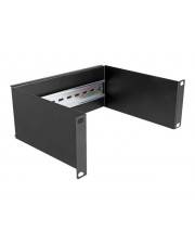 Delock DIN Schienenpanel - Rack montierbar - Schwarz - 2U - 25.4 cm (10") - 10?