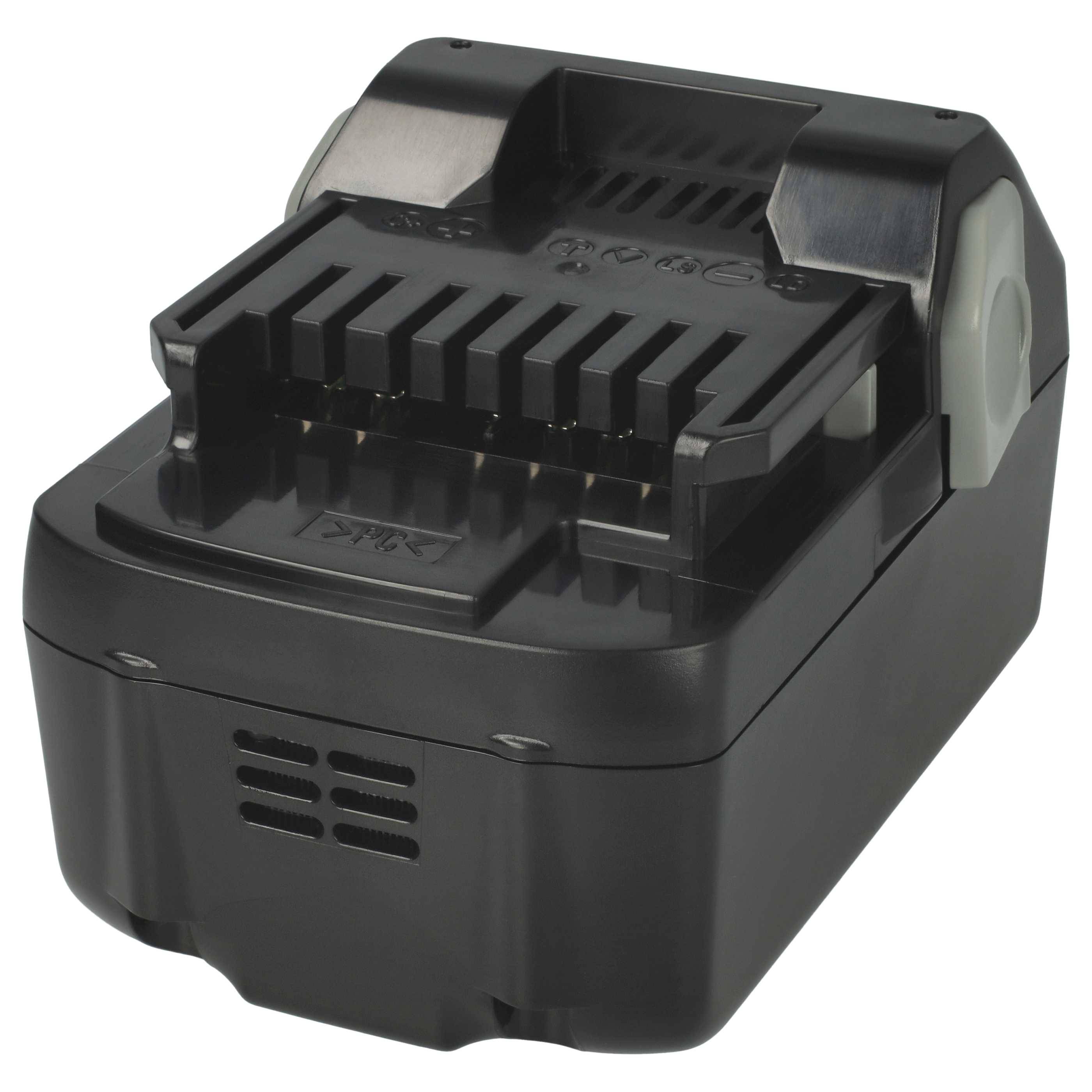 vhbw Akku kompatibel mit Hitachi Hikoki C 14DSL2, 14DSL, C 14DYSL, C 14DYSL2, CD 14DFL, C 14DSL Werkzeug (5000 mAh, Li-Ion, 14,4 V)