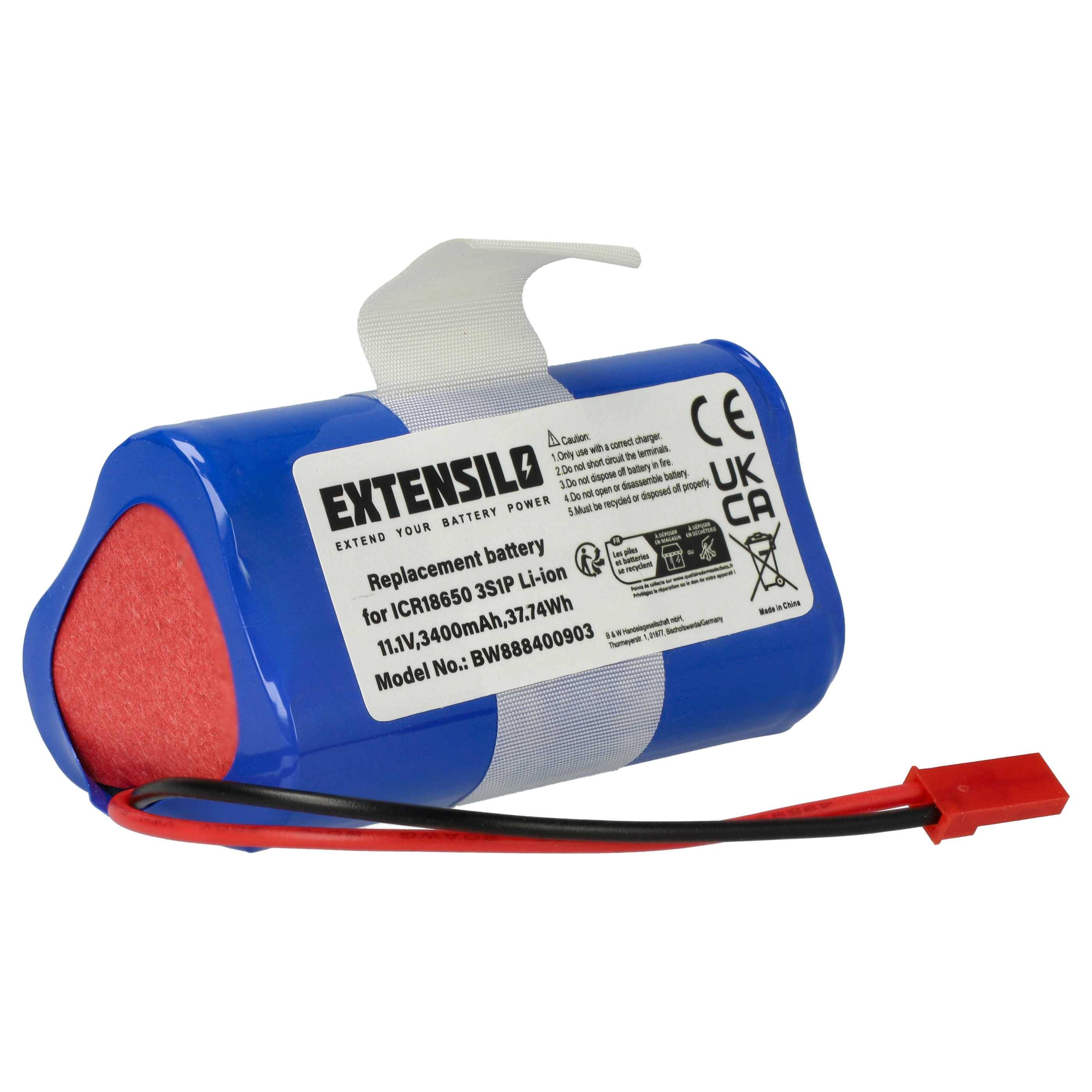 Ersatzbatterie mit der Bezeichnung 