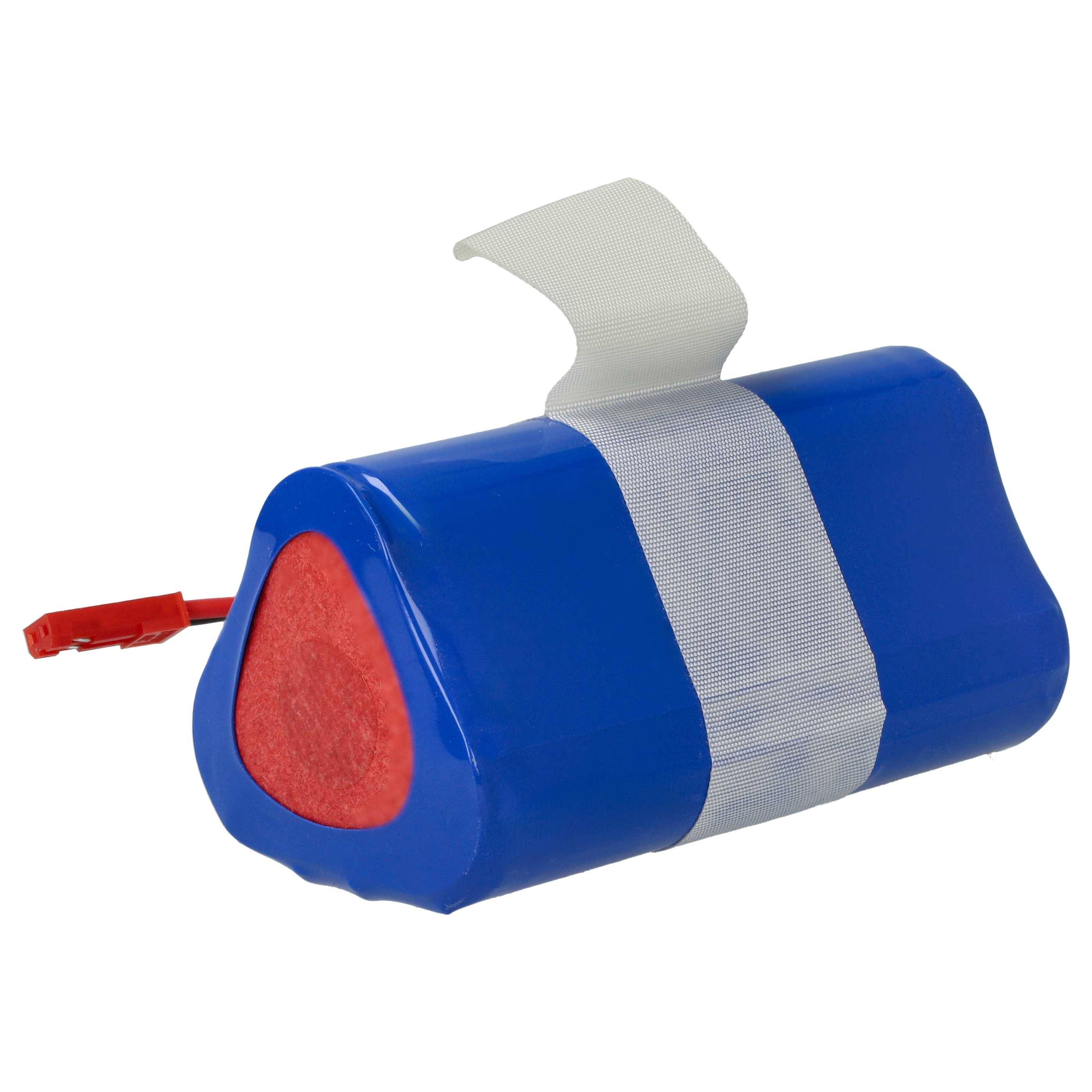 EXTENSILO Akku kompatibel mit Ecovacs CEN250, ML009, V700 Staubsauger (3400 mAh, 11,1 V, Li-Ion)