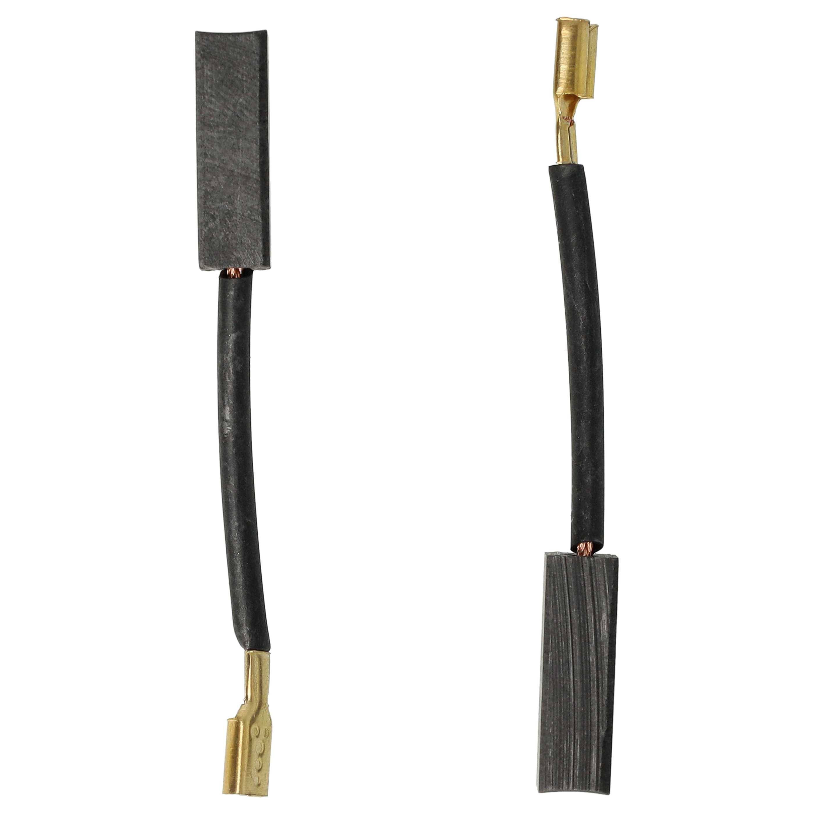 vhbw 2x Kohlebürste 5 x 8 x 16 mm Ersatz für Fein 30711129009 für Elektrowerkzeug, Multifunktionswerkzeug