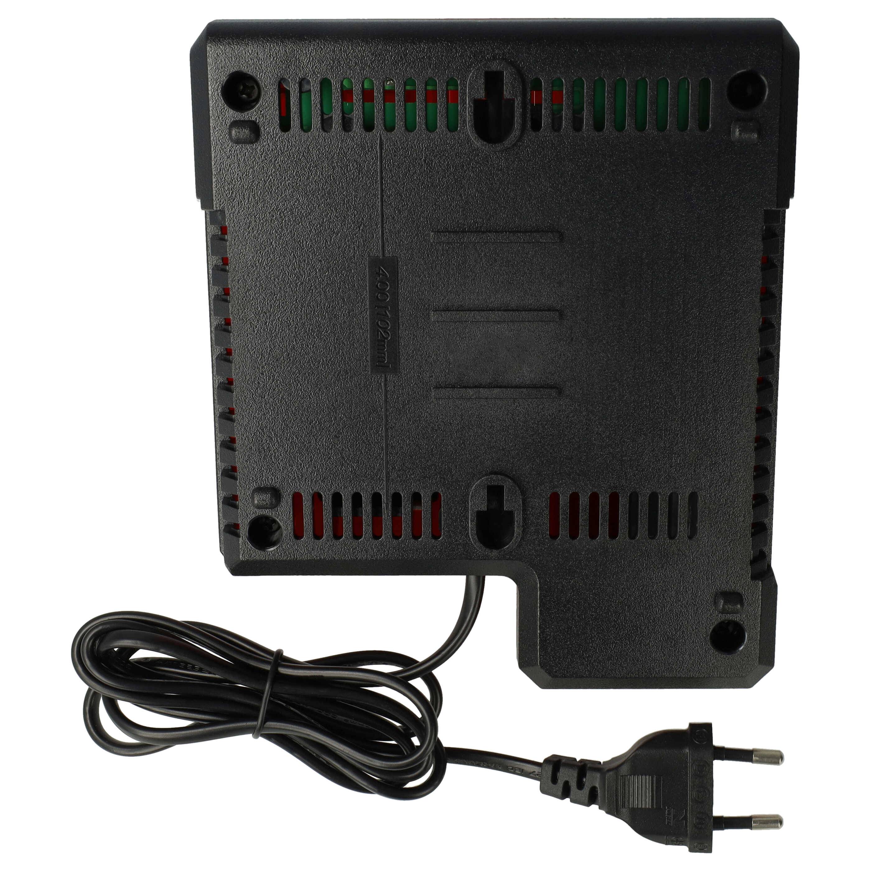 vhbw Ladegerät kompatibel mit Milwaukee M14 BX, M18, M18XC, YTB313 Werkzeug Li-Ion-Akkus