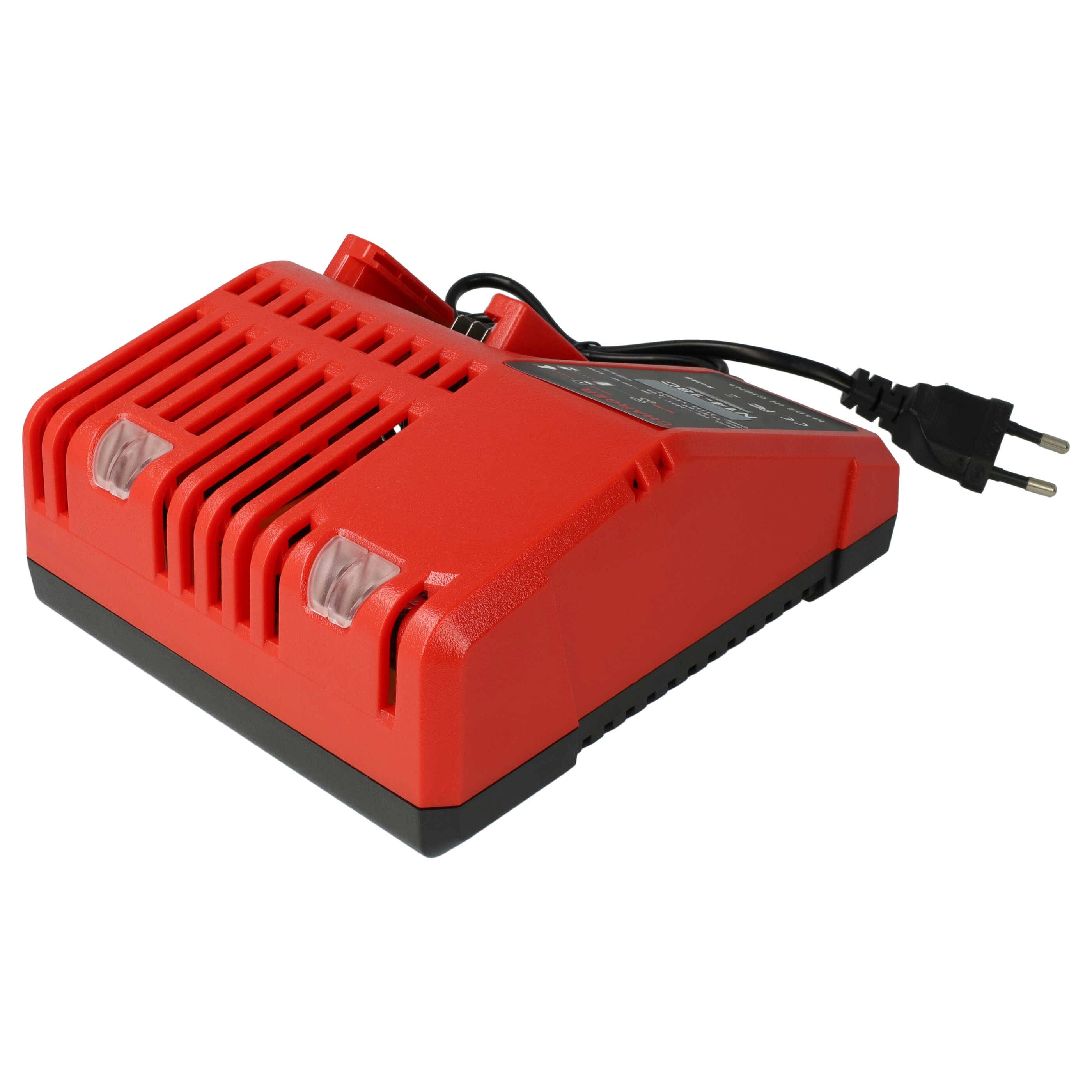 vhbw Ladegerät kompatibel mit Milwaukee M14 BX, M18, M18XC, YTB313 Werkzeug Li-Ion-Akkus