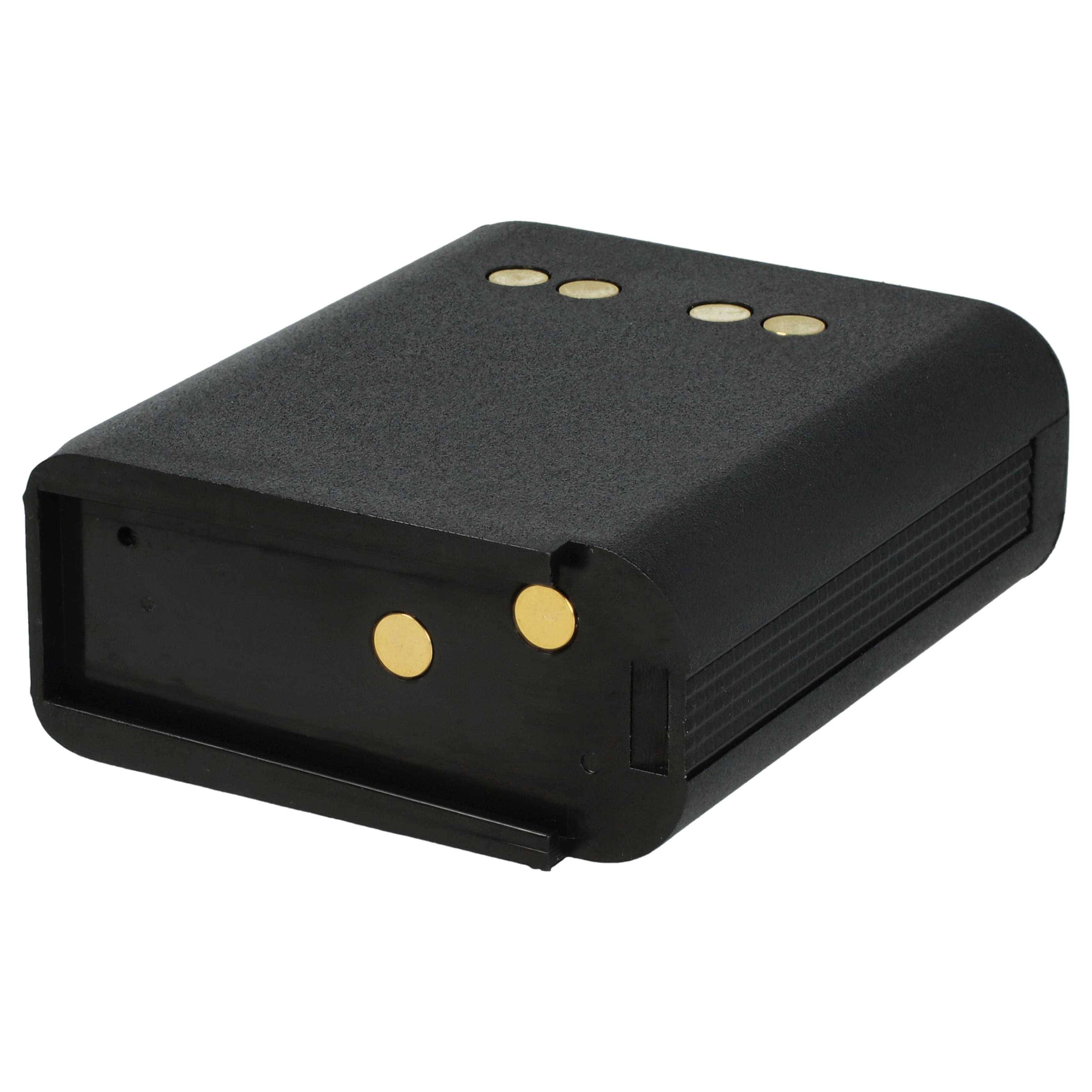 vhbw Akku Ersatz für Motorola NTN4538, NTN4592, NTN4593, NTN4593DR, NTN4594, NTN4595 für Funkgerät, Walkie Talkie (1800mAh, 7,2V, NiMH)