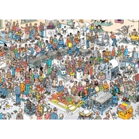 JUMBO 20067 Jan van Haasteren Zukunftsmesse 1000 Teile Puzzle JUMBO 20067 Jan van Haasteren Zukunftsmesse 1000 Teile Puzzle