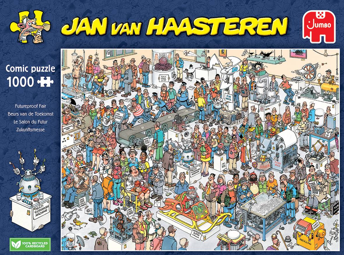 JUMBO 20067 Jan van Haasteren Zukunftsmesse 1000 Teile Puzzle