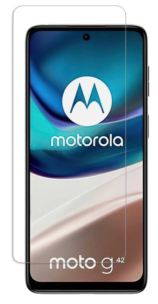 3X Schutzglas 9H kompatibel mit Motorola Moto G42 Displayschutzfolie Schutzfolie Passgenau Glas