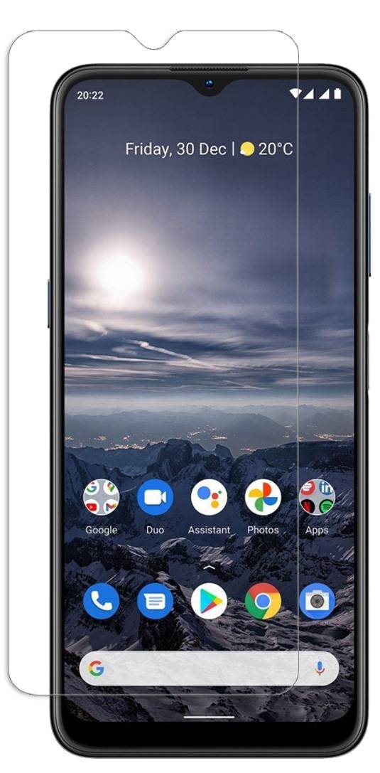 3X Schutzglas 9H kompatibel mit NOKIA G21 4G Displayschutzfolie Schutzfolie Passgenau Glas