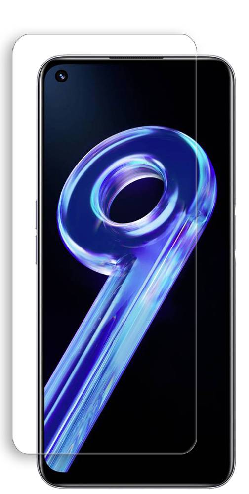 Schutzglas 9H kompatibel mit Realme 9 Displayschutzfolie Passgenau Glas