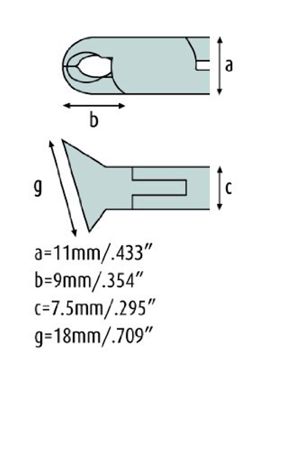 Schrägschneider 125mm feine Schneid-Wate