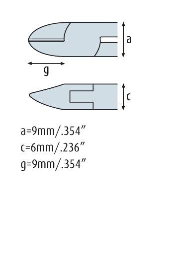 Hartmetall Seitenschn. 120mm mit feine Wate